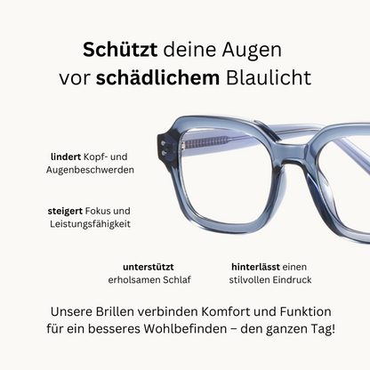 BLAULICHTFILTERBRILLE - SOVELLA